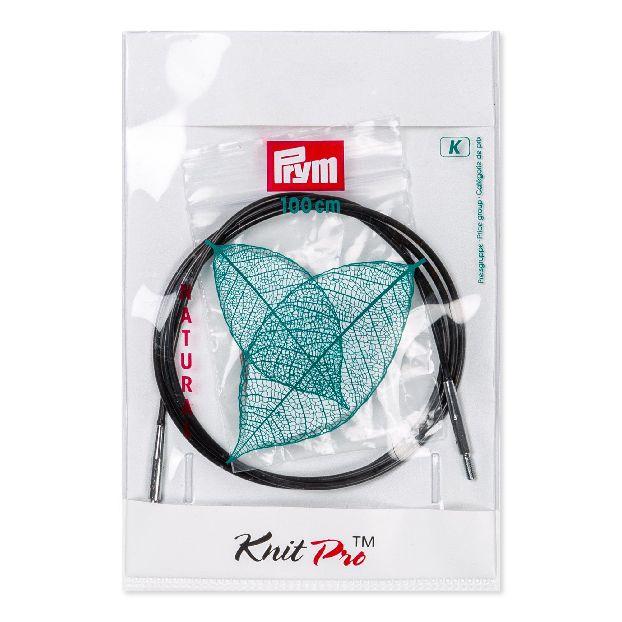 Prym Rundstricknadeln KnitPro Natural Seil und Zubehör
