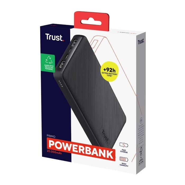 Trust Powerbank PRIMO ECO 20.000mAh
