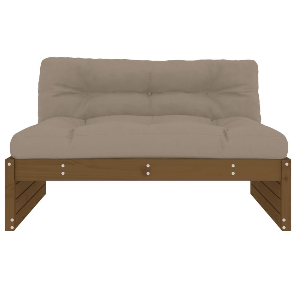 VidaXL Mittelsofa kiefernholz