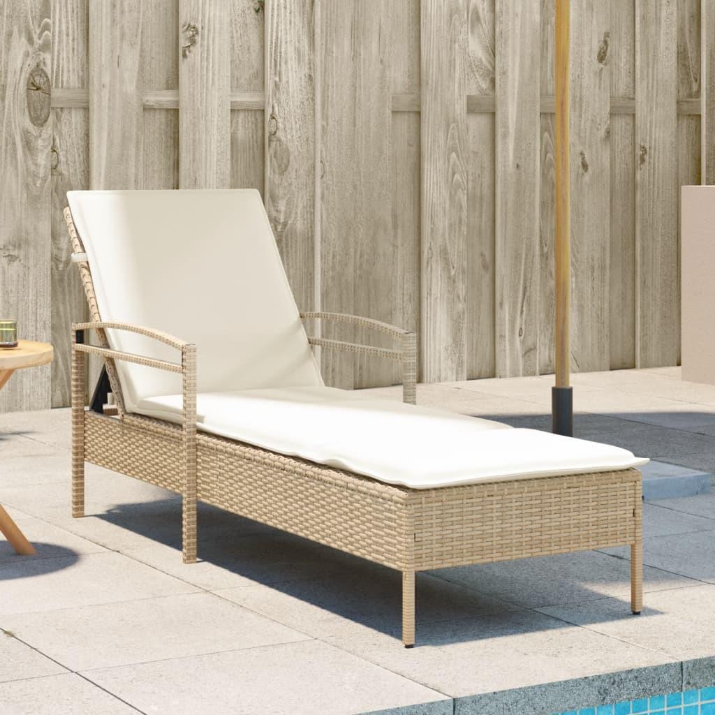 VidaXL Sonnenliege poly-rattan