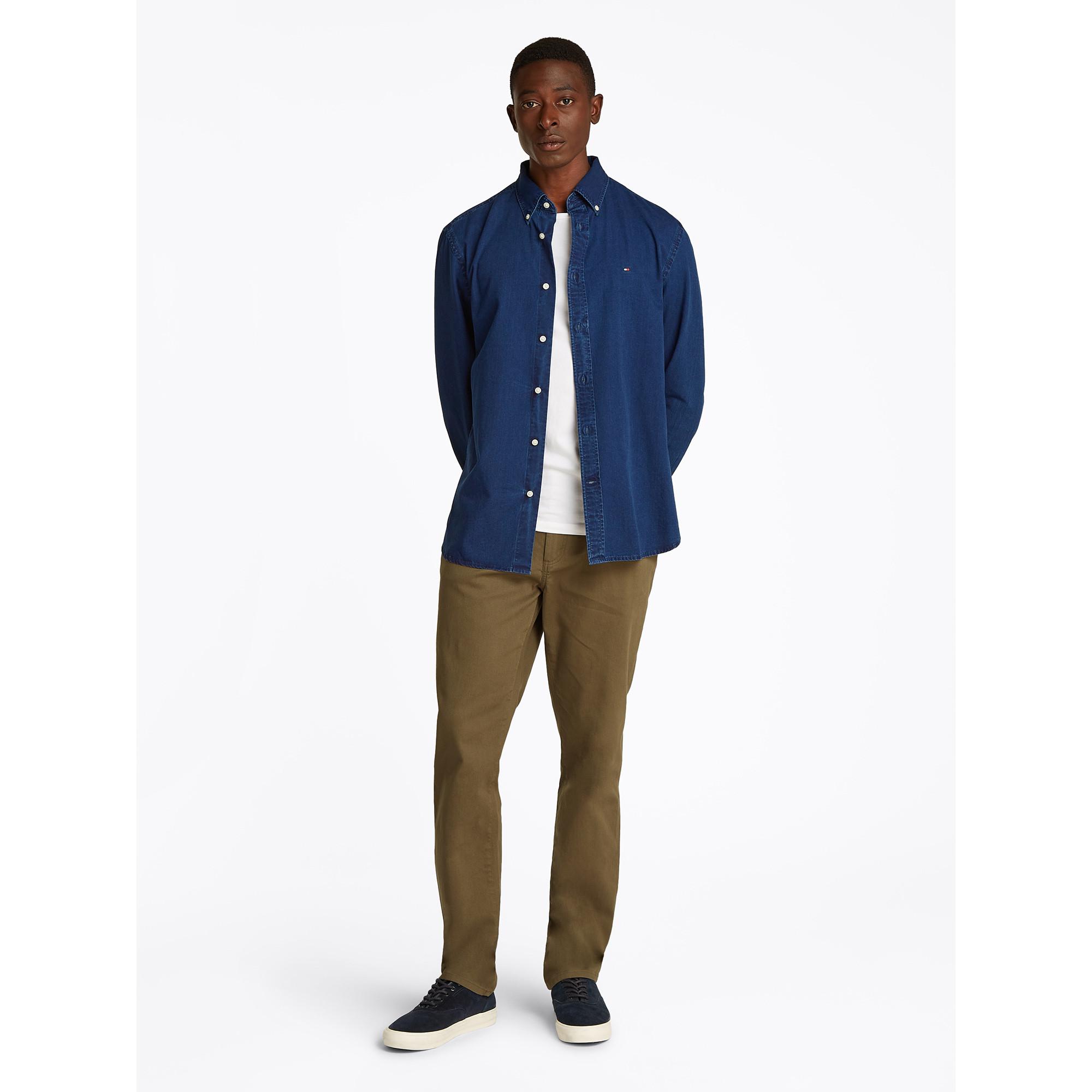 TOMMY HILFIGER CHAMBRAY RF Hemd