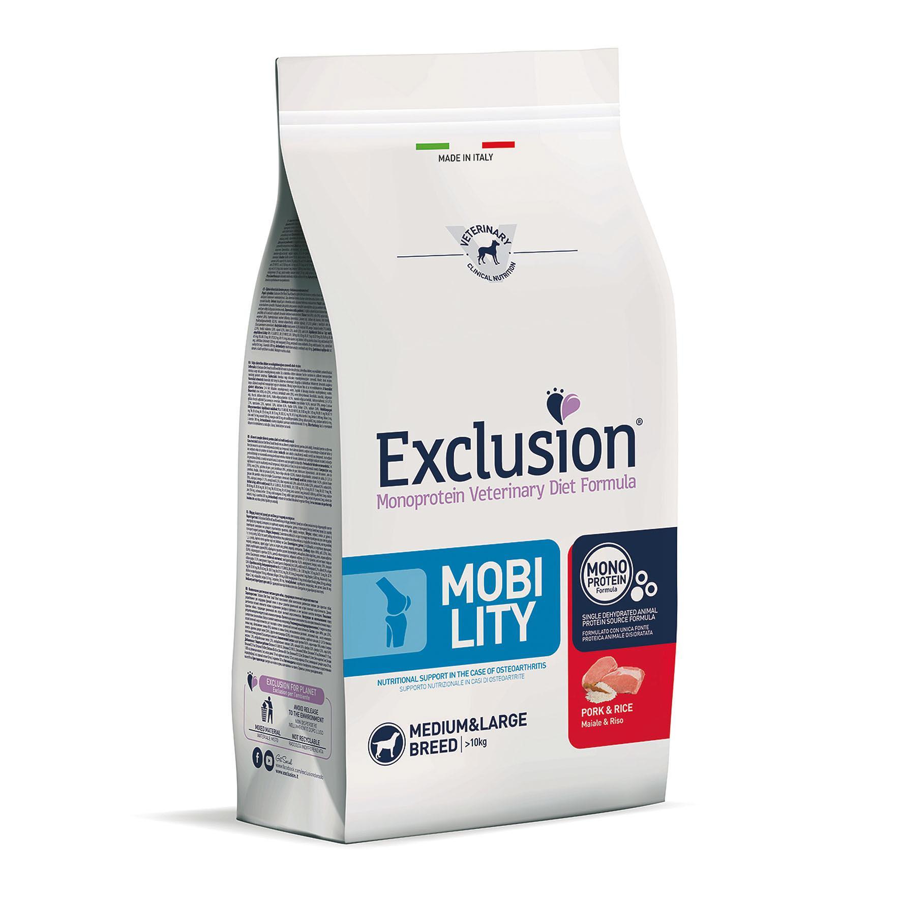 Exclusion Dog VET Adult Med&Lar Pork 2kg