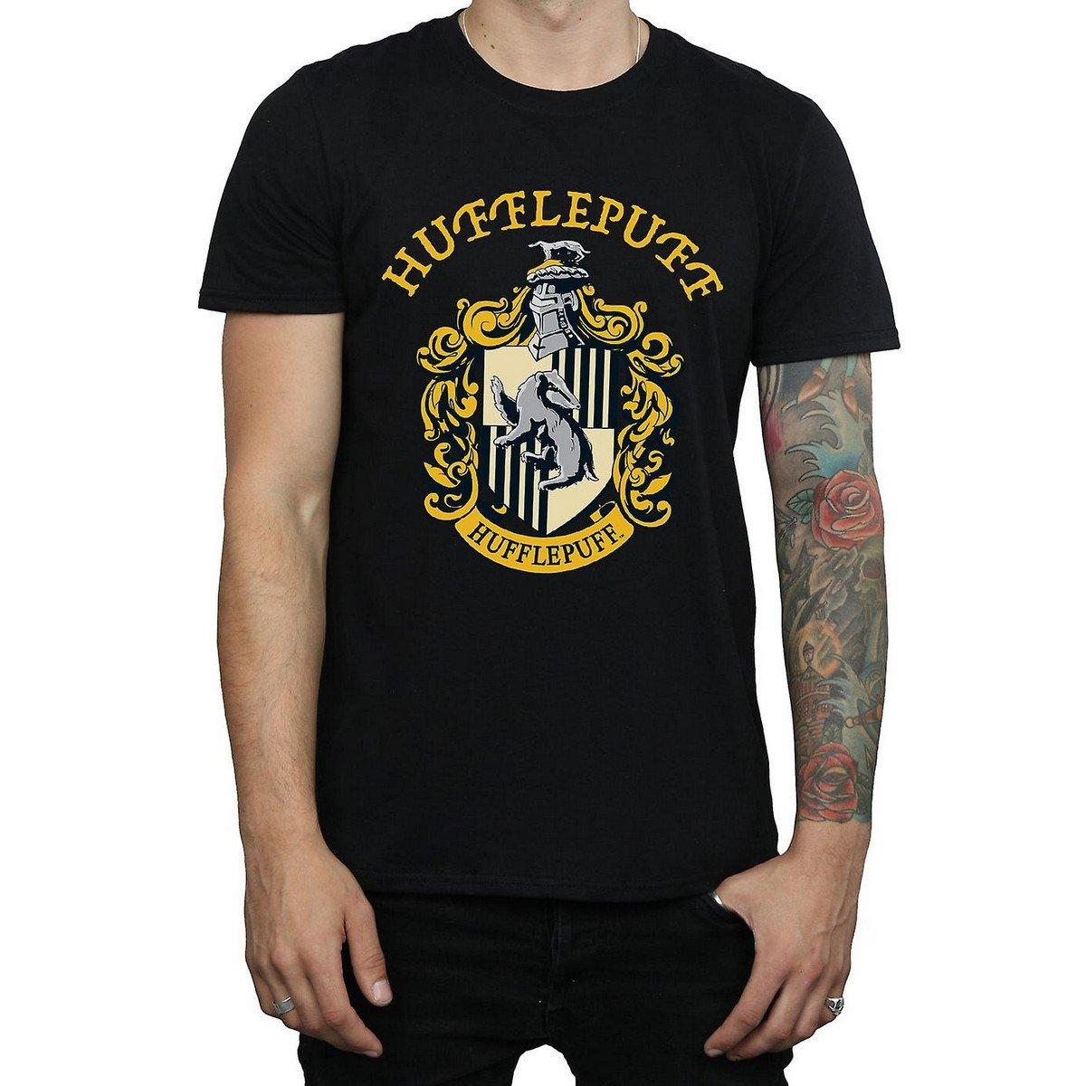 Harry Potter Hufflepuff Wappen Kurzarm T-Shirt