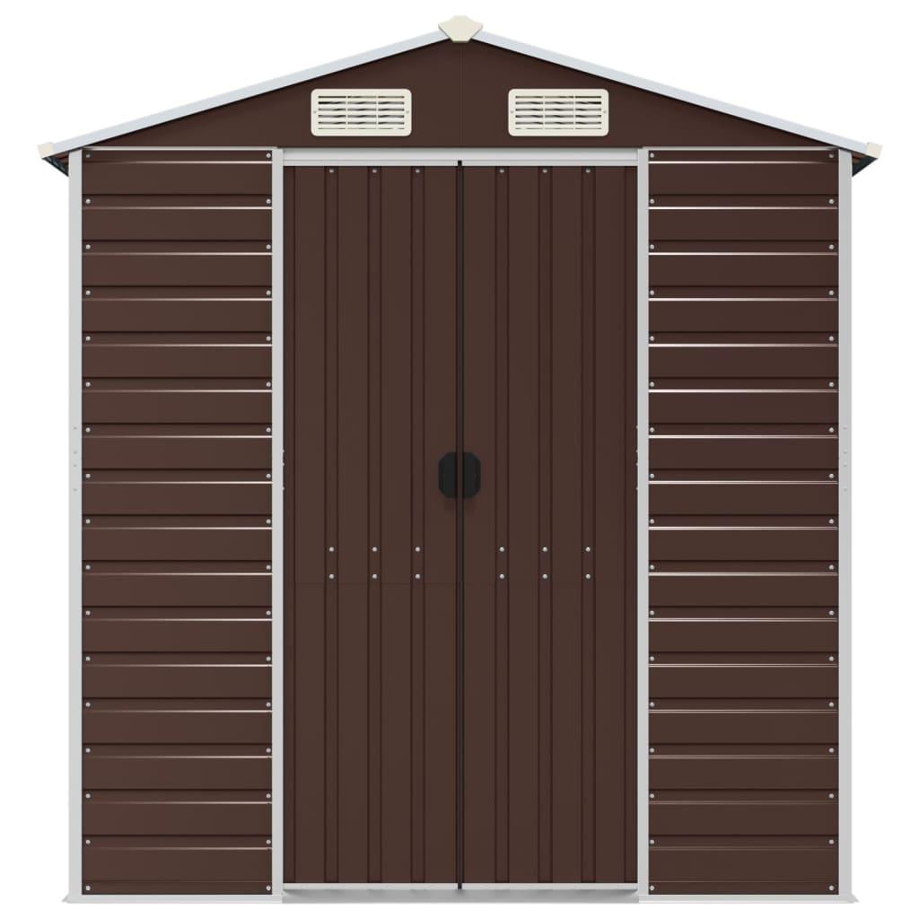 VidaXL Gartenhaus stahl