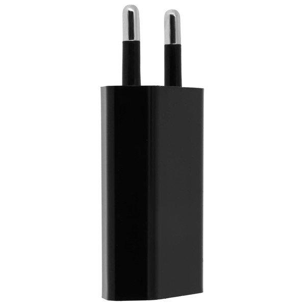 Avizar USB Wand Ladegerät 1A – Schwarz