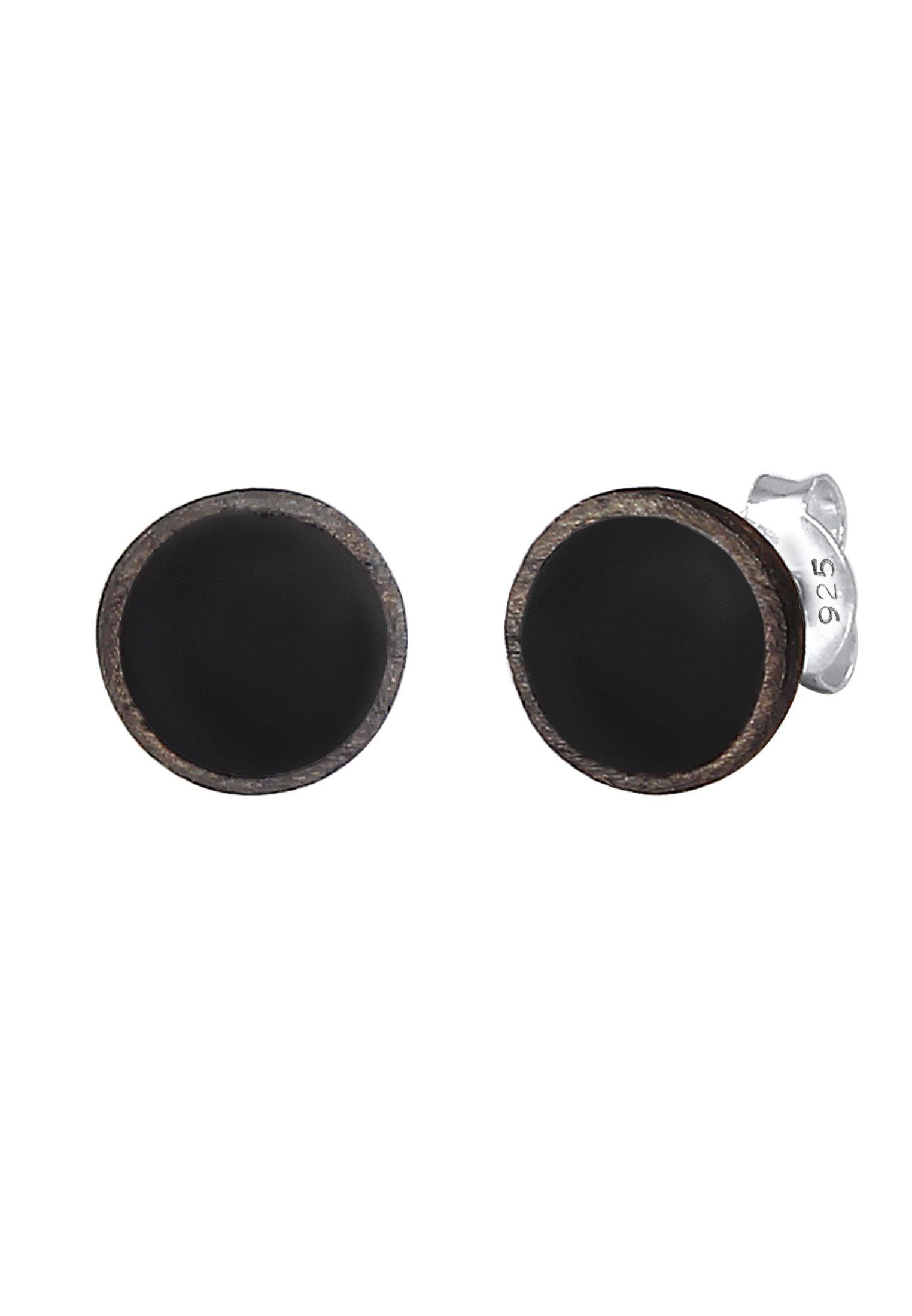 Kuzzoi Ohrringe Basic Kreis Geo Emaille