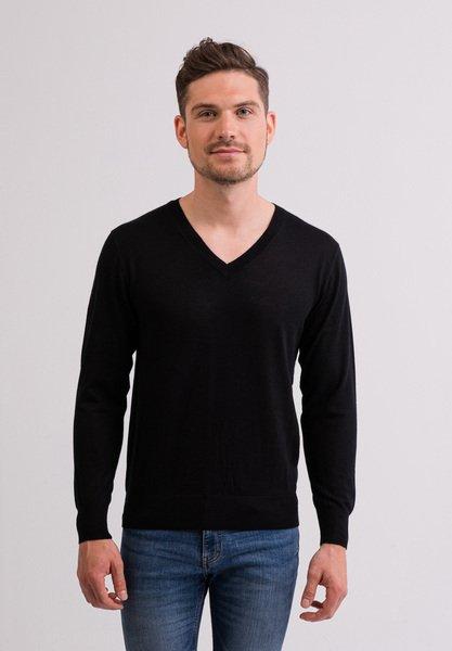 CASH-MERE.CH Kaschmir V-Ausschnitt Pullover