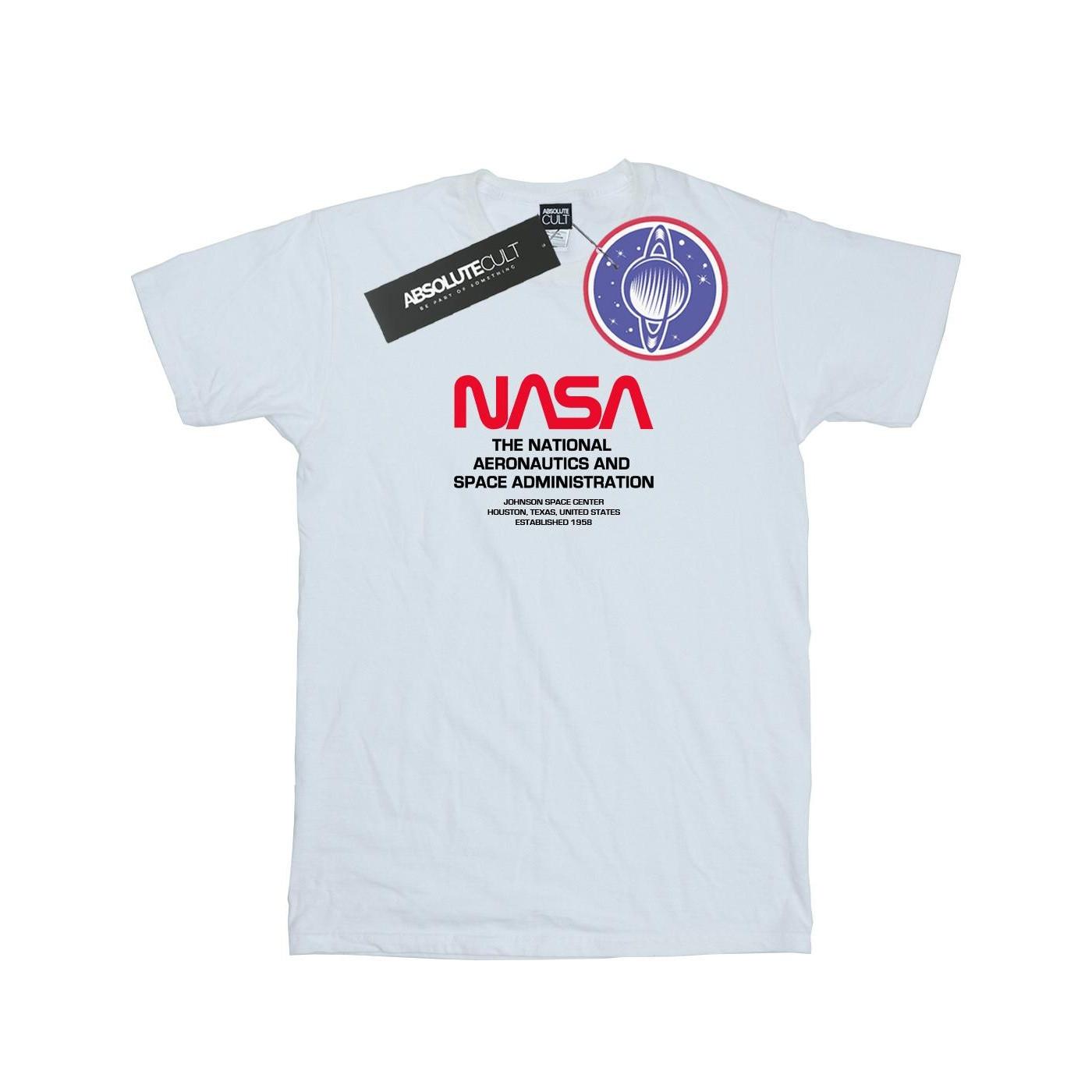 Nasa Logo Print T-Shirt Regular Fit