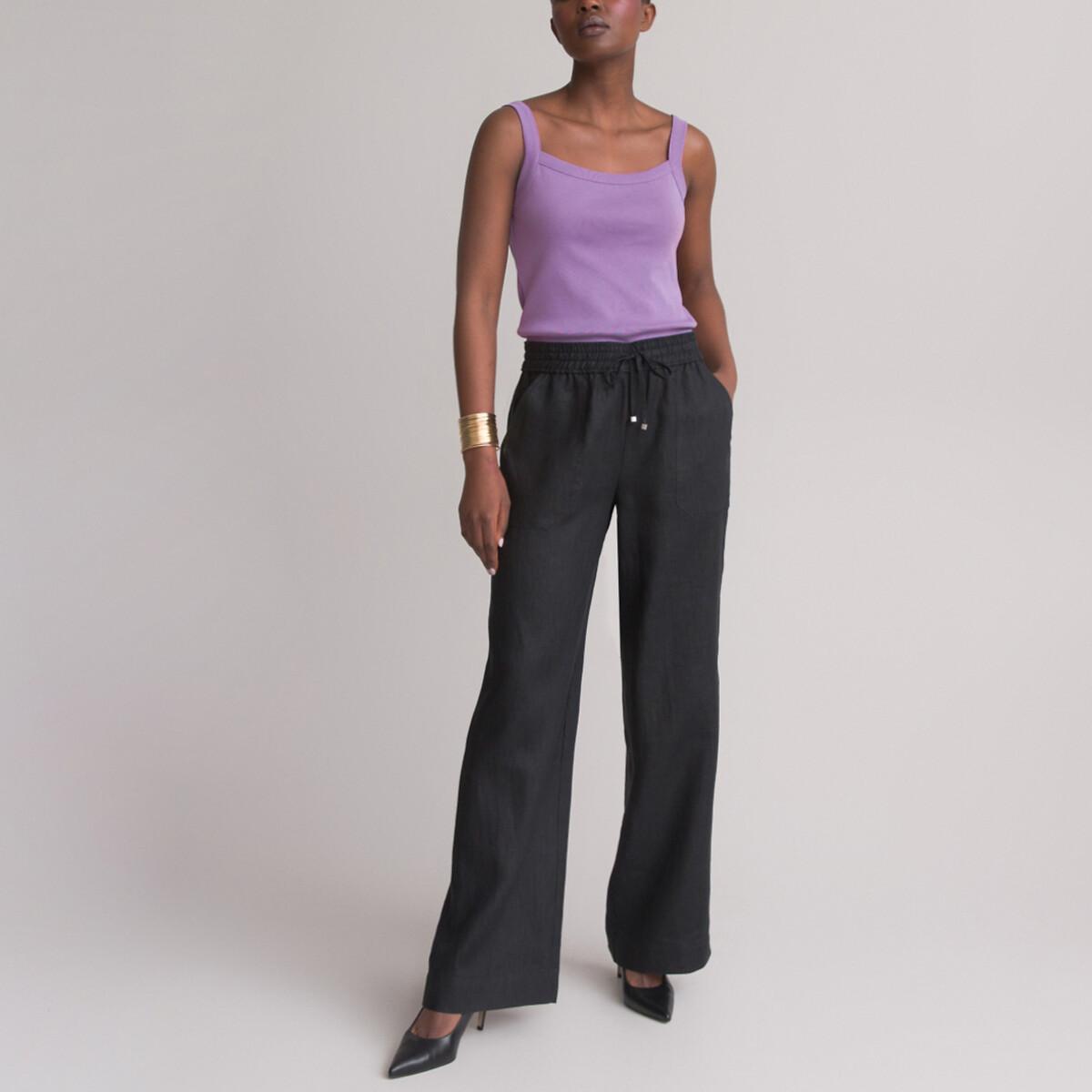 La Redoute Collections Leinen Weite Hose