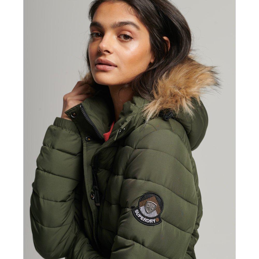 Superdry lange daunenjacke fuji