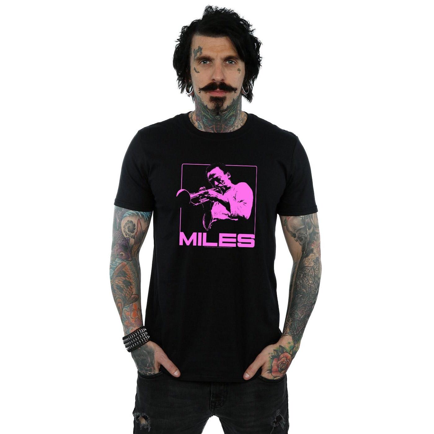 Miles Davis Miles Davis Trompeten Print T-Shirt