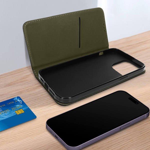 Avizar Book Cover iPhone 14 Pro Max Schwarz