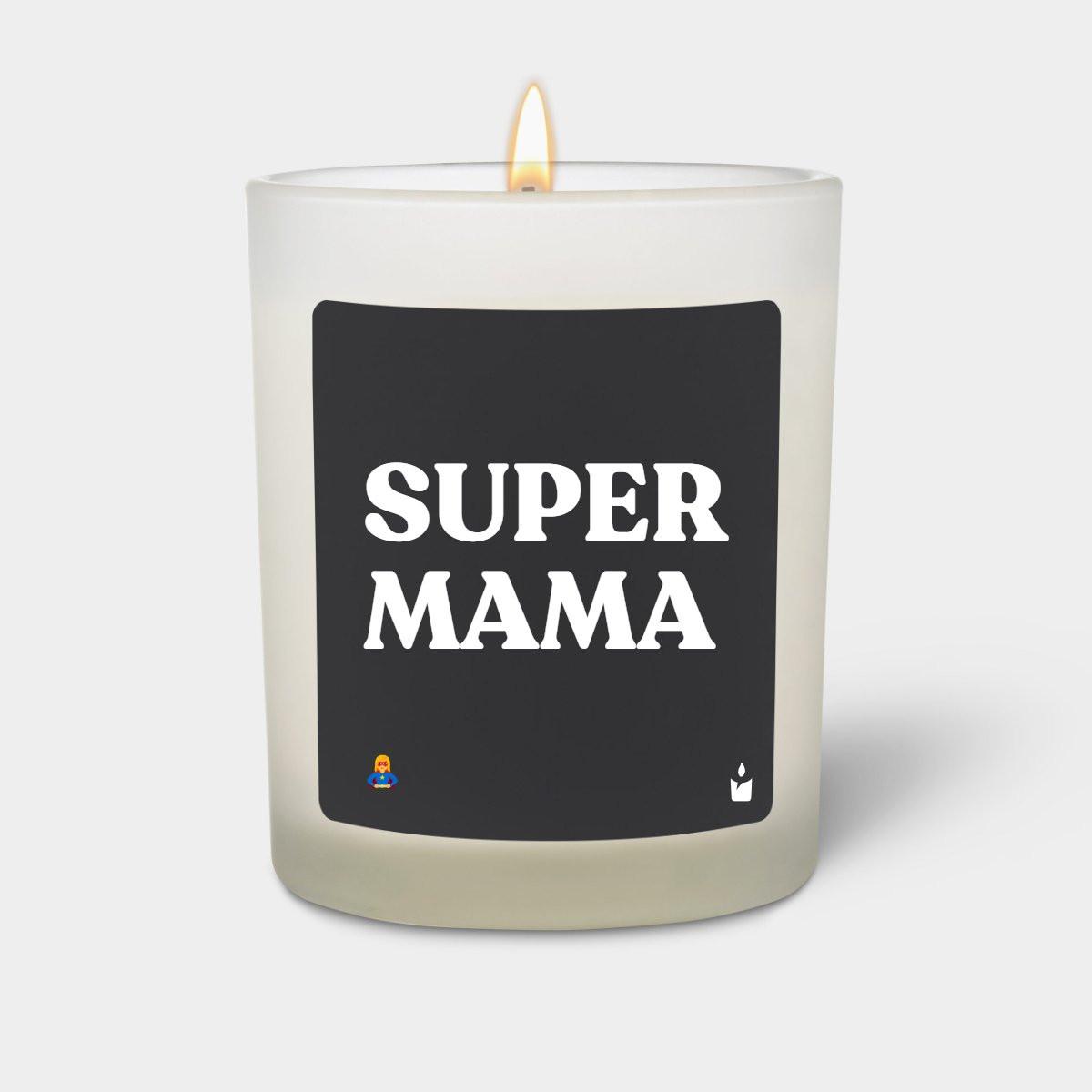 CandleHand Duftkerze Woody Super Mama