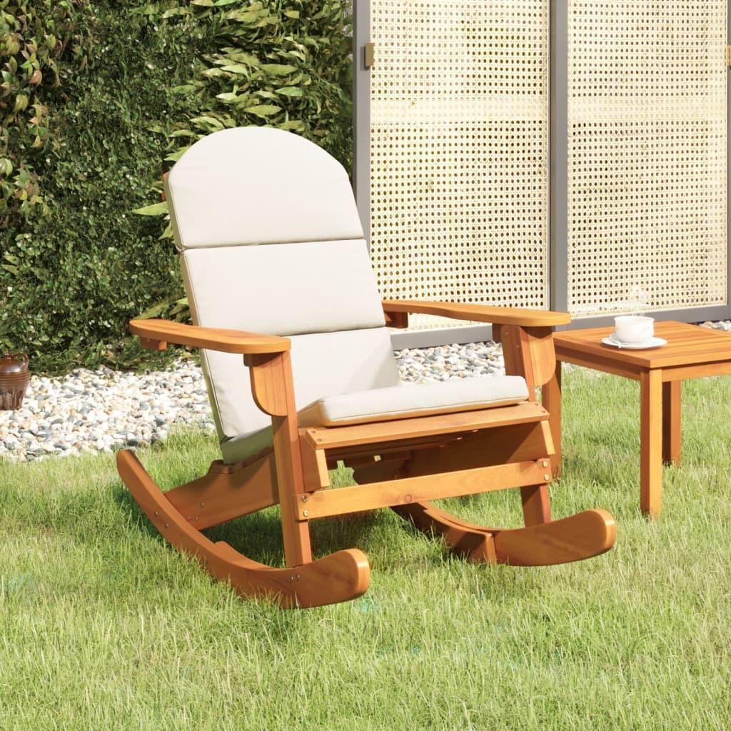 VidaXL Schaukelstuhl akazienholz