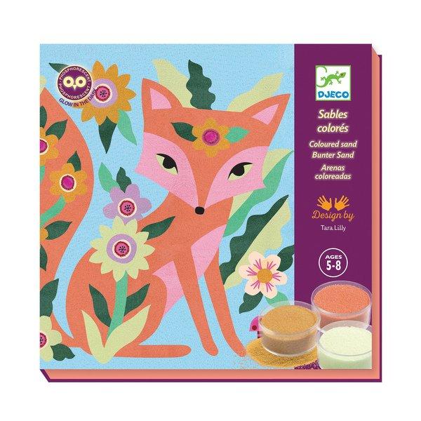 Djeco Kreativ-Set Sandbilder Gartenlichter
