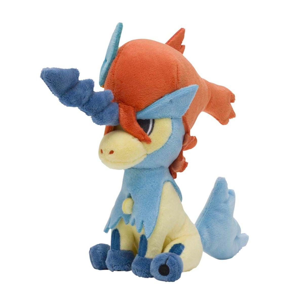 Pokémon Keldeo Resolute Form Sitting Cuties Plush