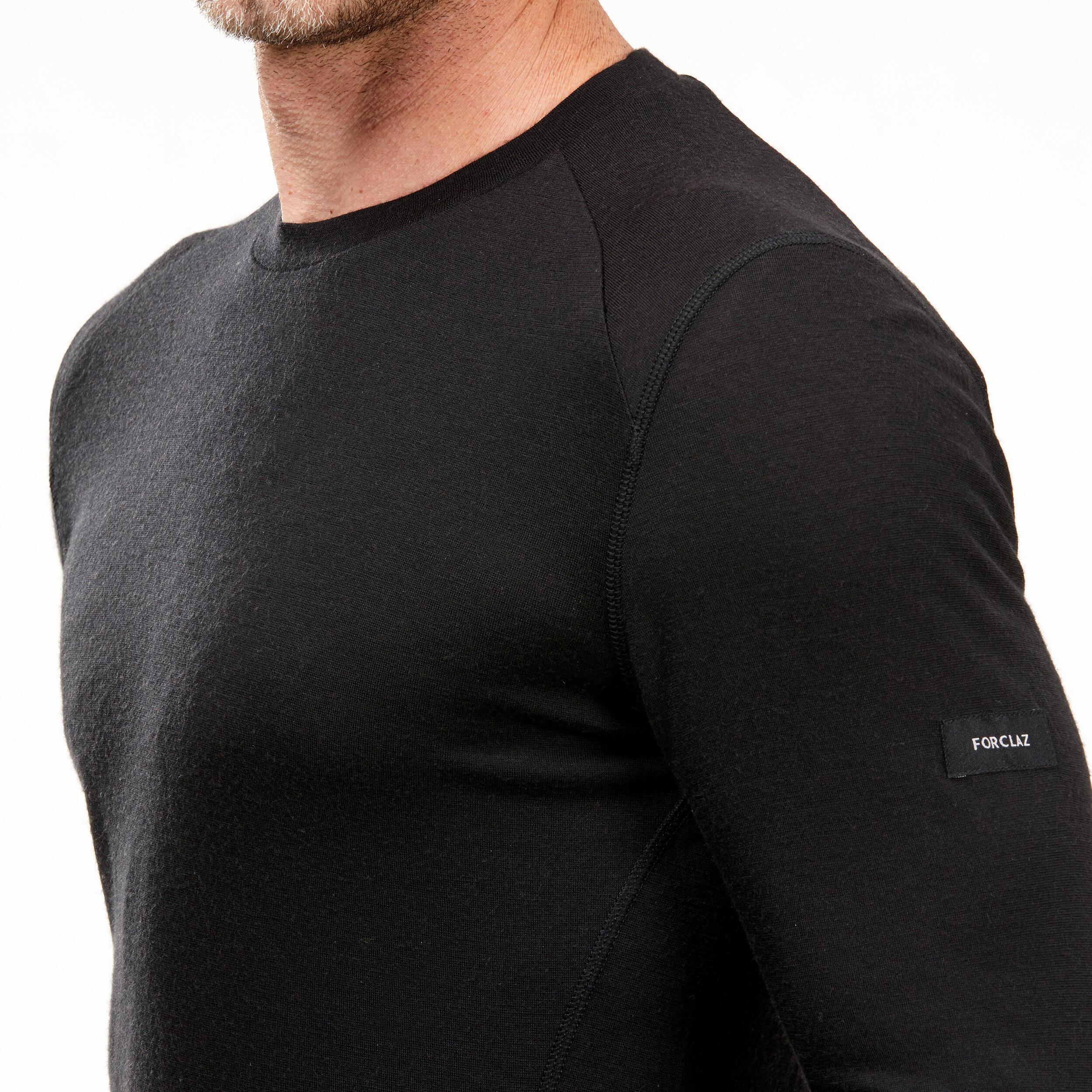 FORCLAZ Langarmshirt - TREK 500 MERINO PURE