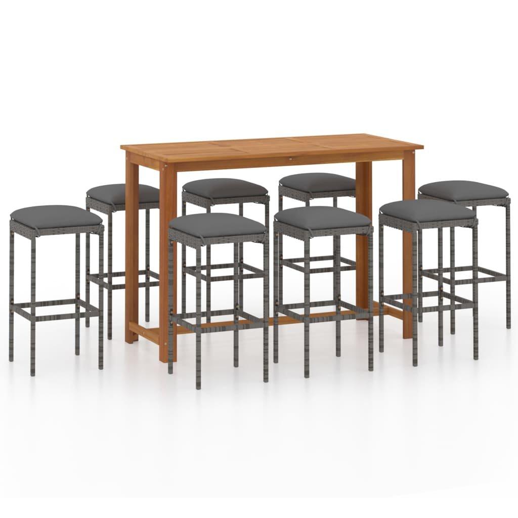 VidaXL Garten-bar set akazienholz