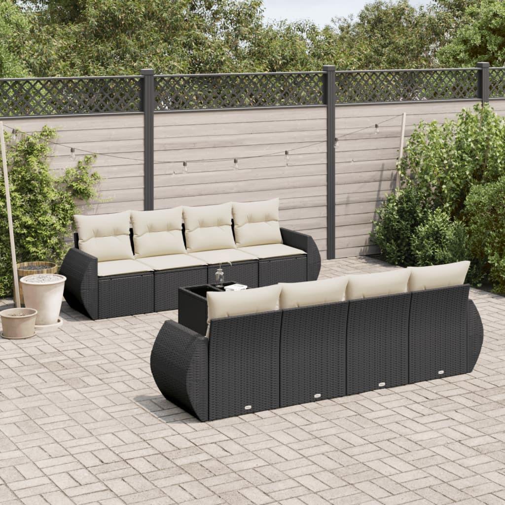 VidaXL Garten sofagarnitur poly-rattan