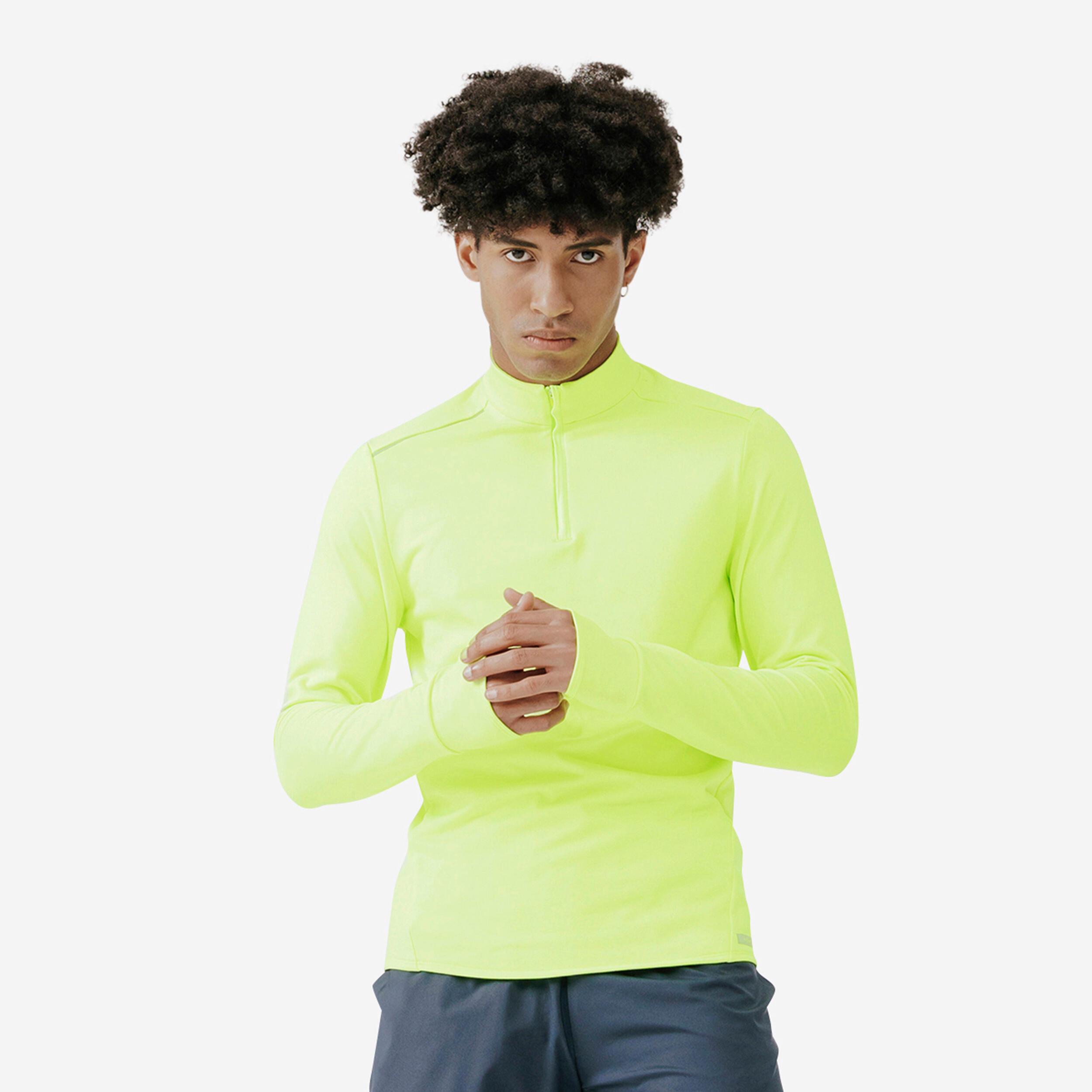 KALENJI Langarmshirt - RUN 100 VISIBILITY