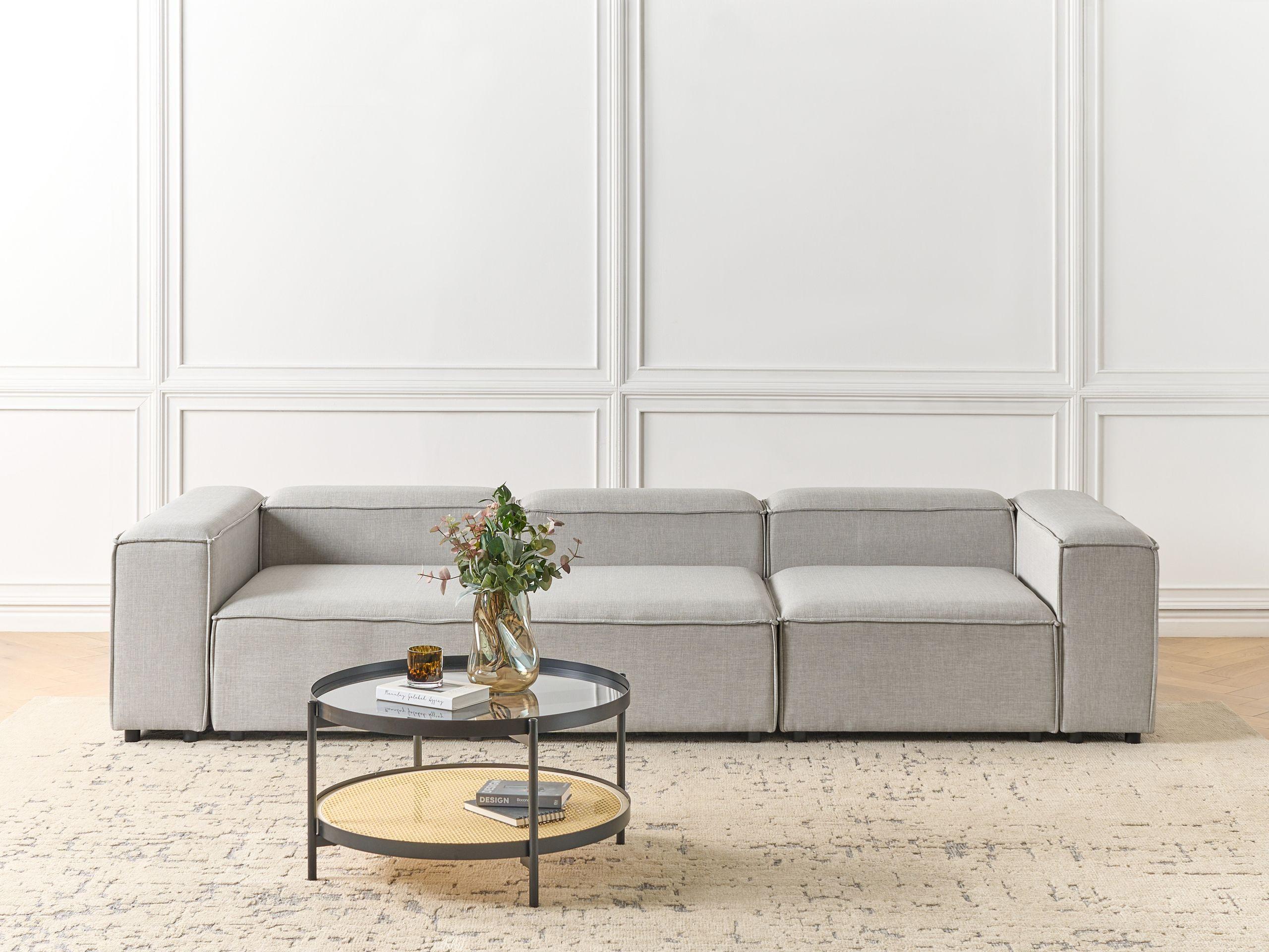Beliani Modulsofa aus Polyester Modern ARDAL