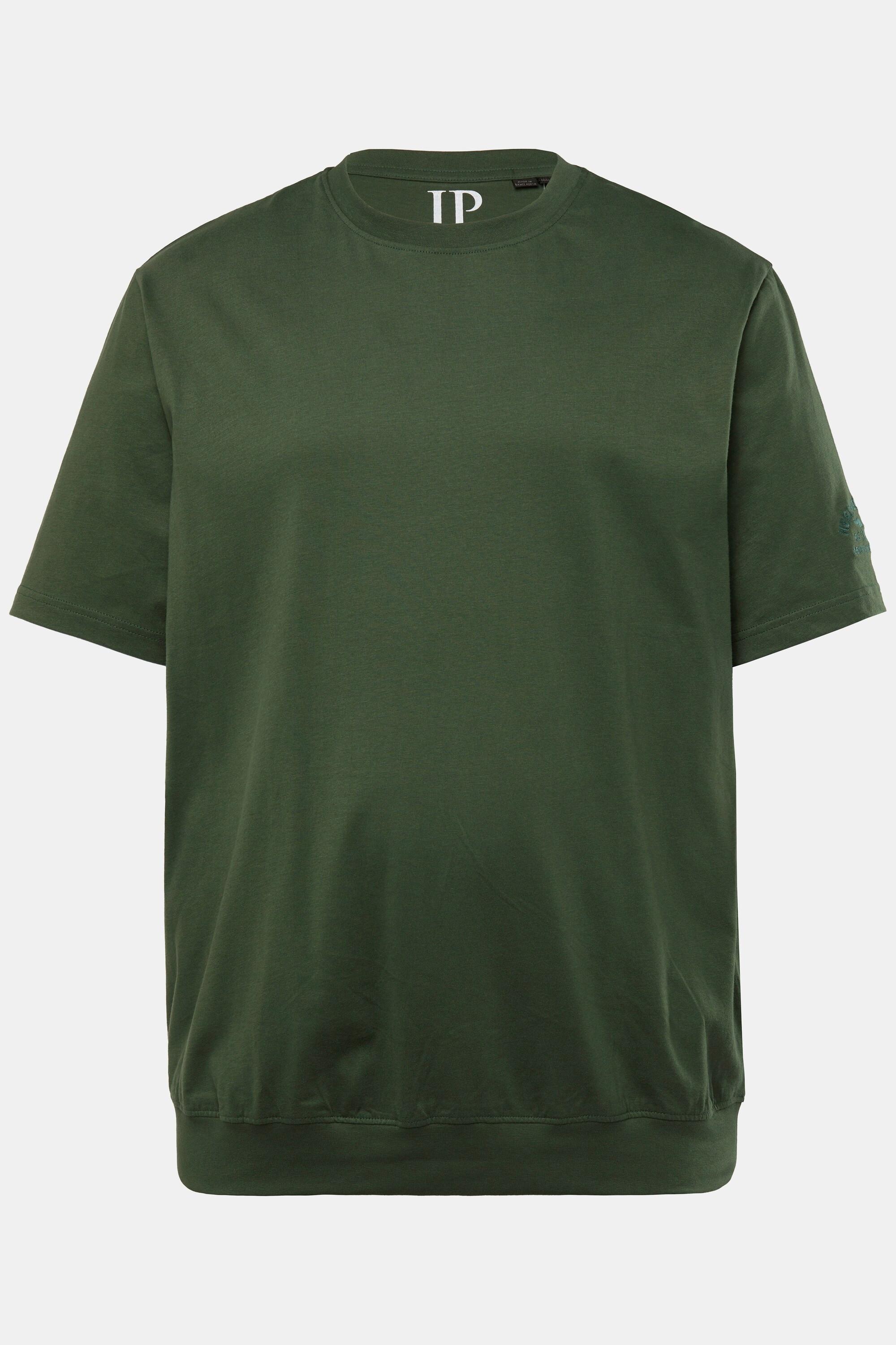 JP1880 Bauchfit Halbarm T-Shirt mit Ärmel-Stick