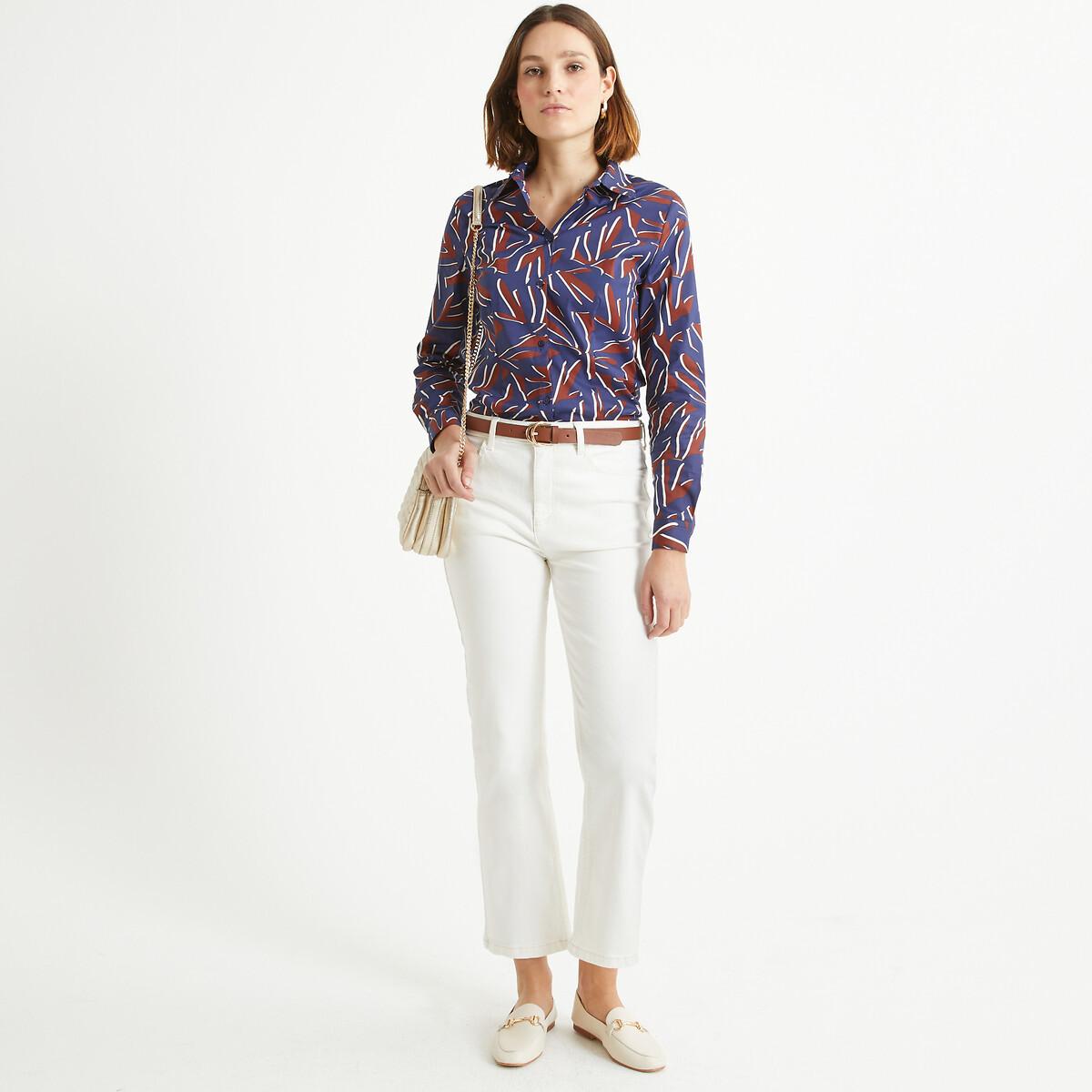 La Redoute Collections Cropped Loose Fit Jeans