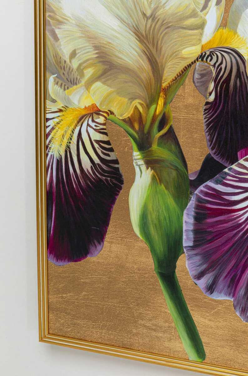 KARE Design Gerahmtes Bild Iris 150x100