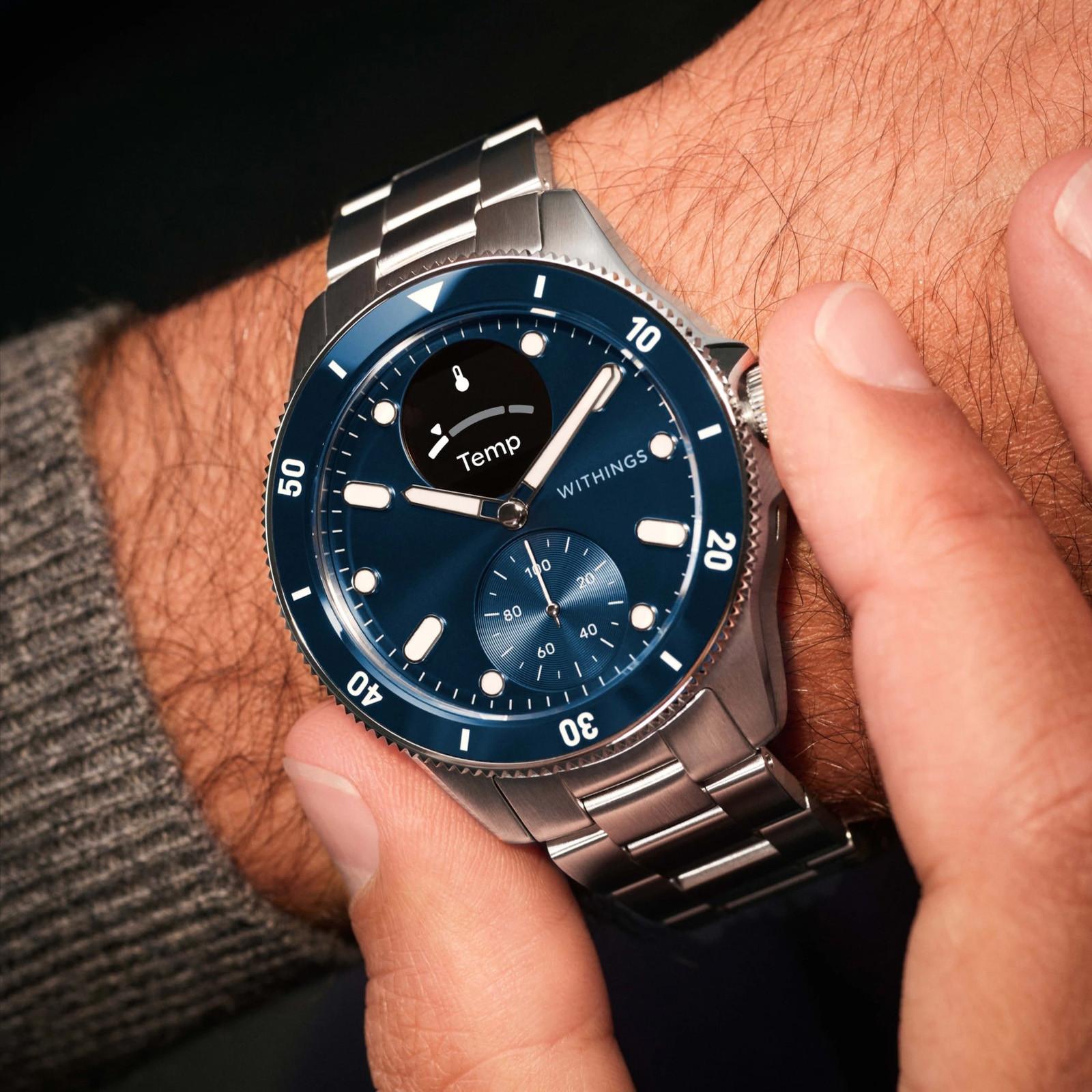 Withings Uhr ScanWatch Nova Withings Blau