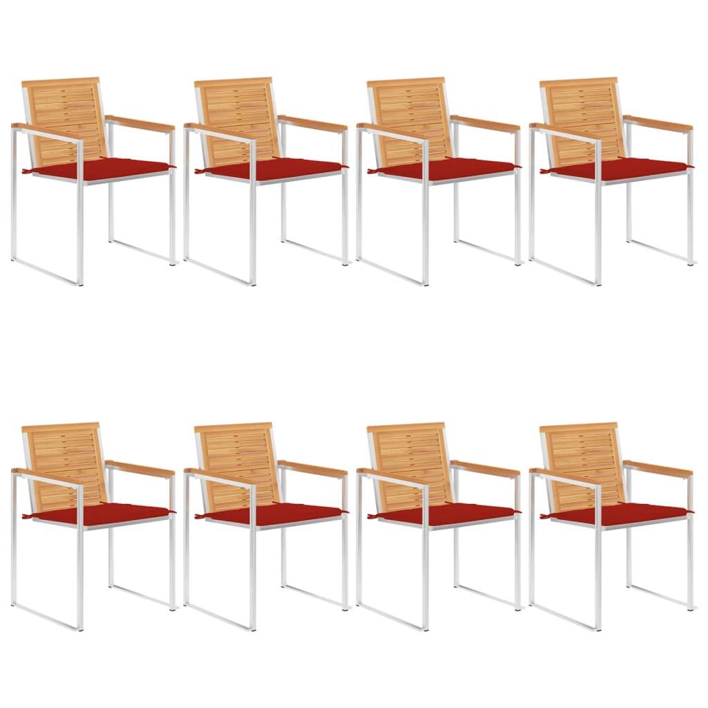 VidaXL Gartenstuhl teak