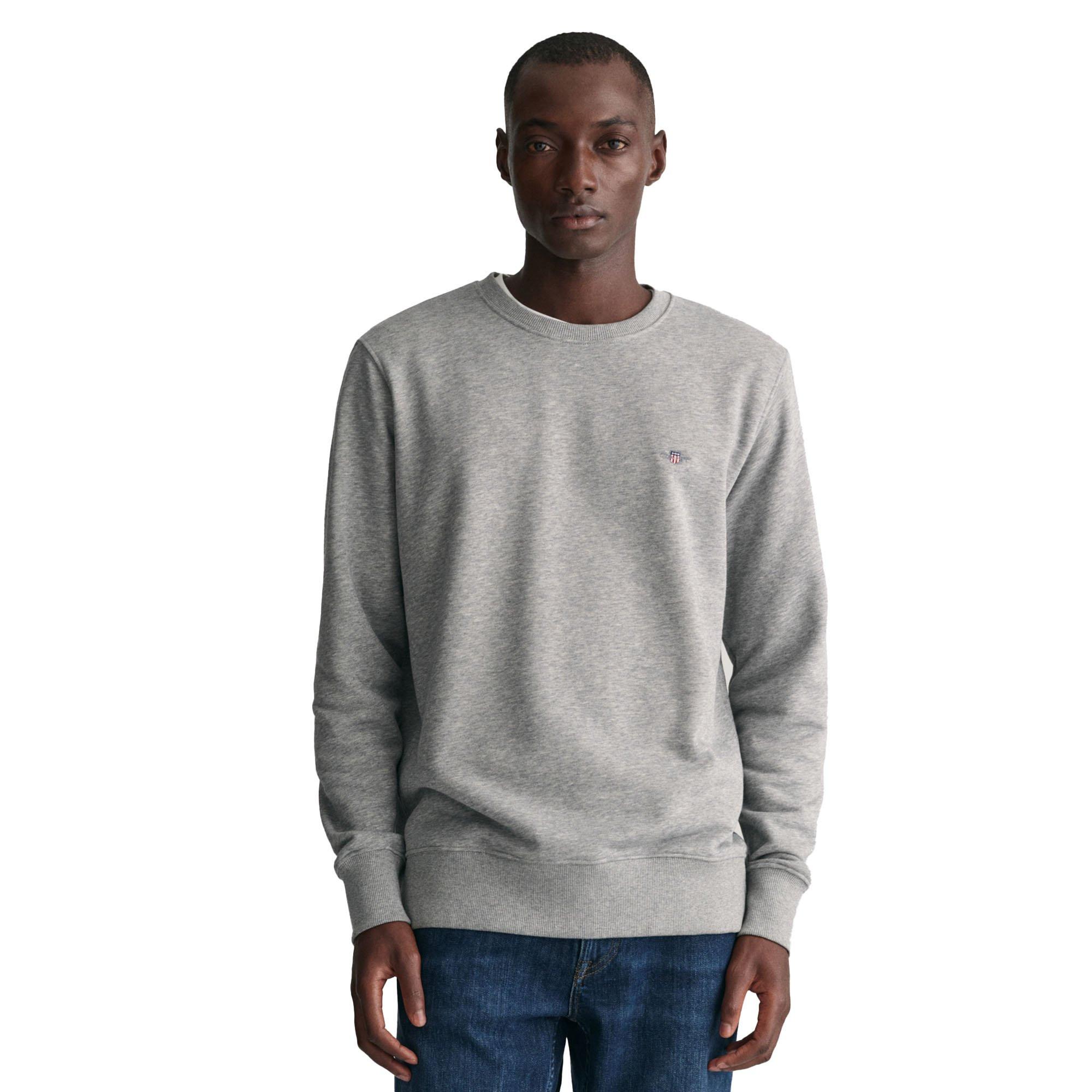 GANT Sweatshirt Bequem sitzend-REGULAR SHIELD C-NECK SWEAT