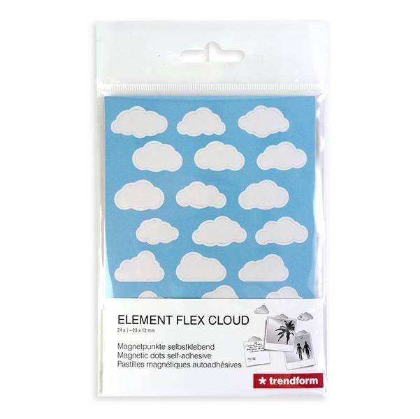 trendform Magnetpunkte ELEMENT CLOUD FLEX 24er Set