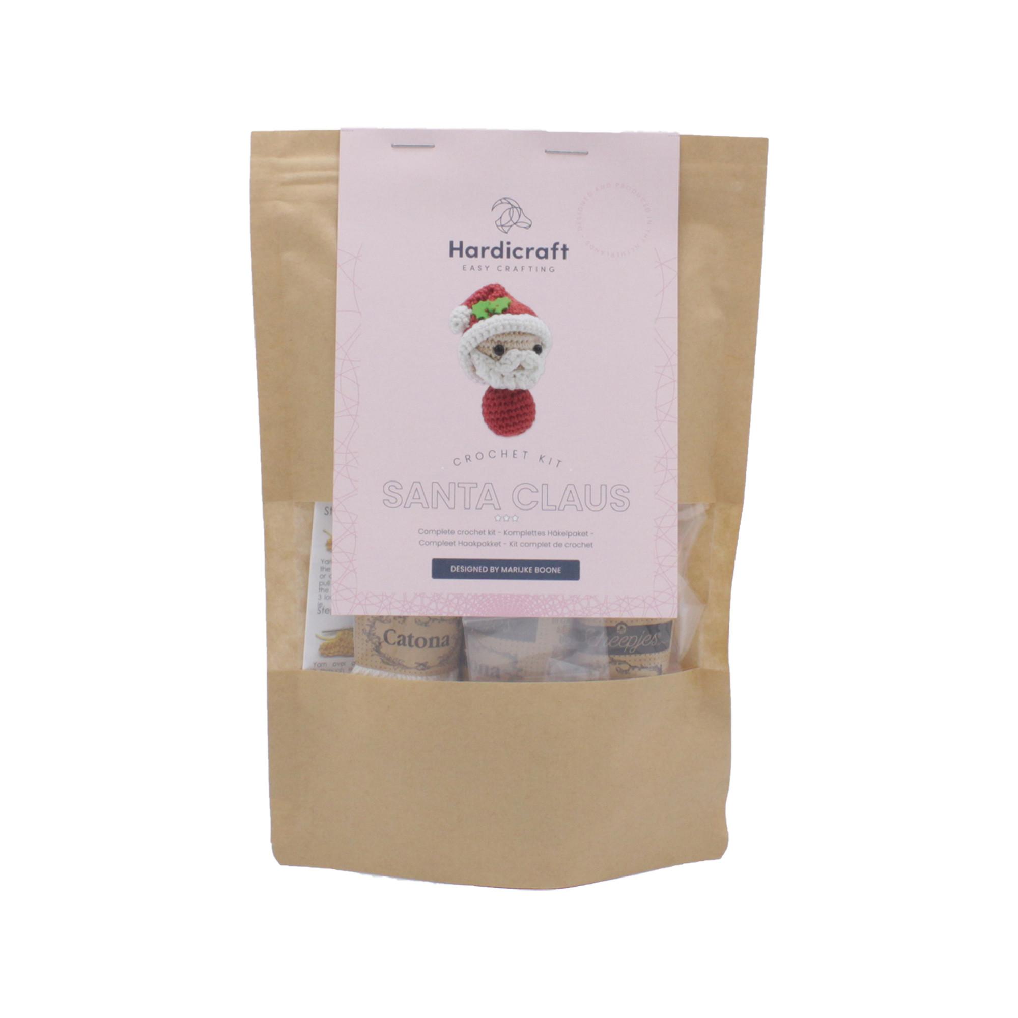 Hardicraft Häkelset Mini Weihnachtsmann