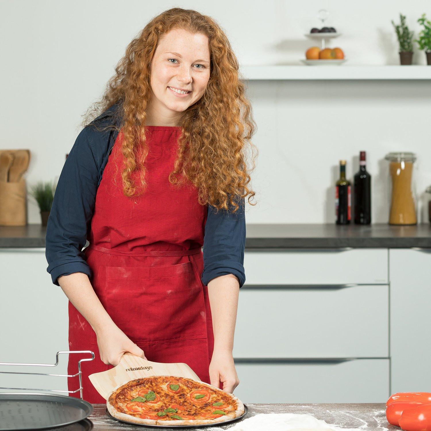 B2X Pizzaschieber aus Holz XXL