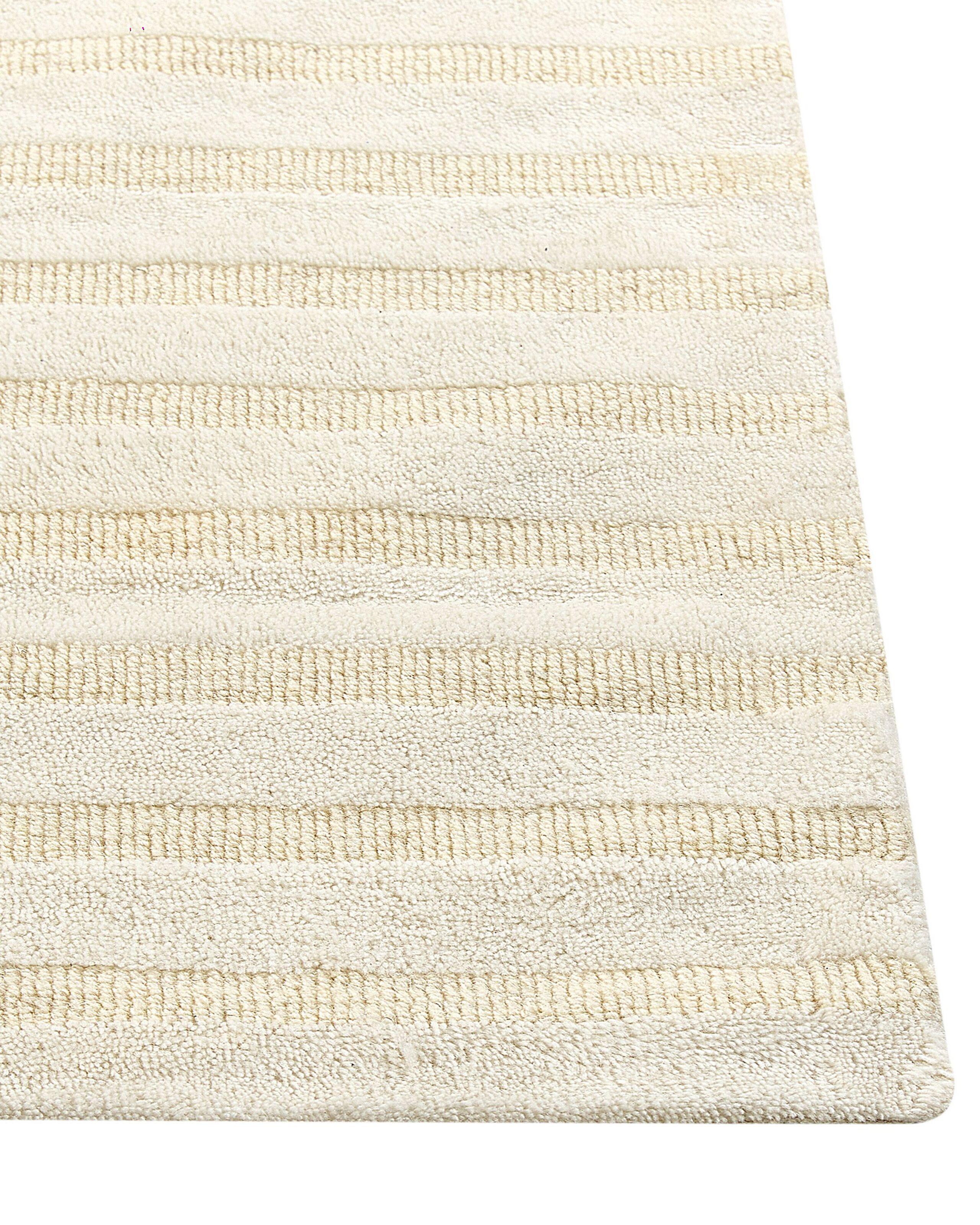 Beliani Teppich aus Wolle Skandinavisch ABEGUM