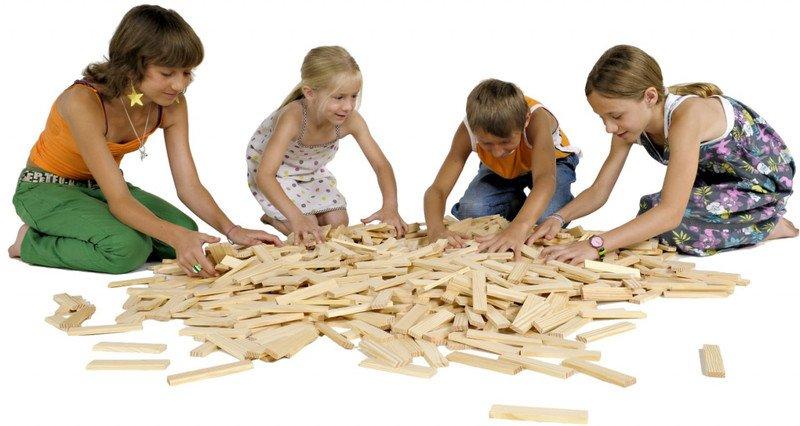 KAPLA Kiste mit 200 Kapla-Plättchen