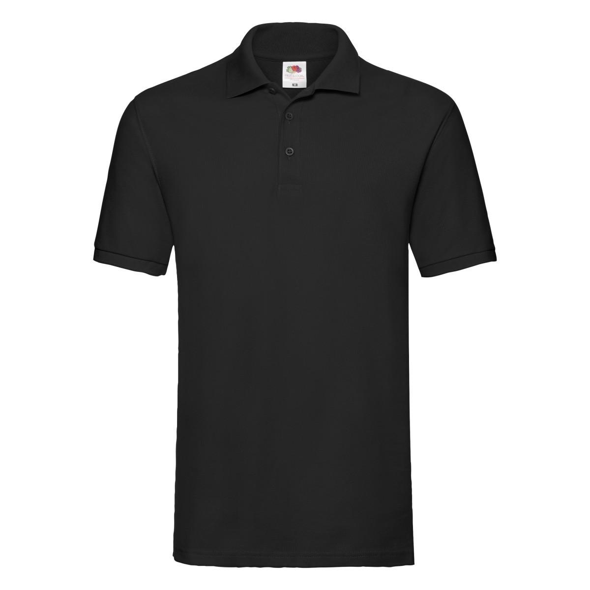 Fruit of the Loom Premium Unifarbenes Poloshirt