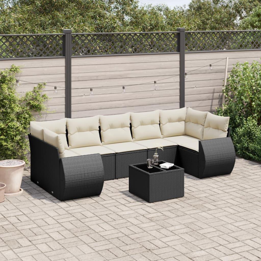 VidaXL Garten sofagarnitur poly-rattan
