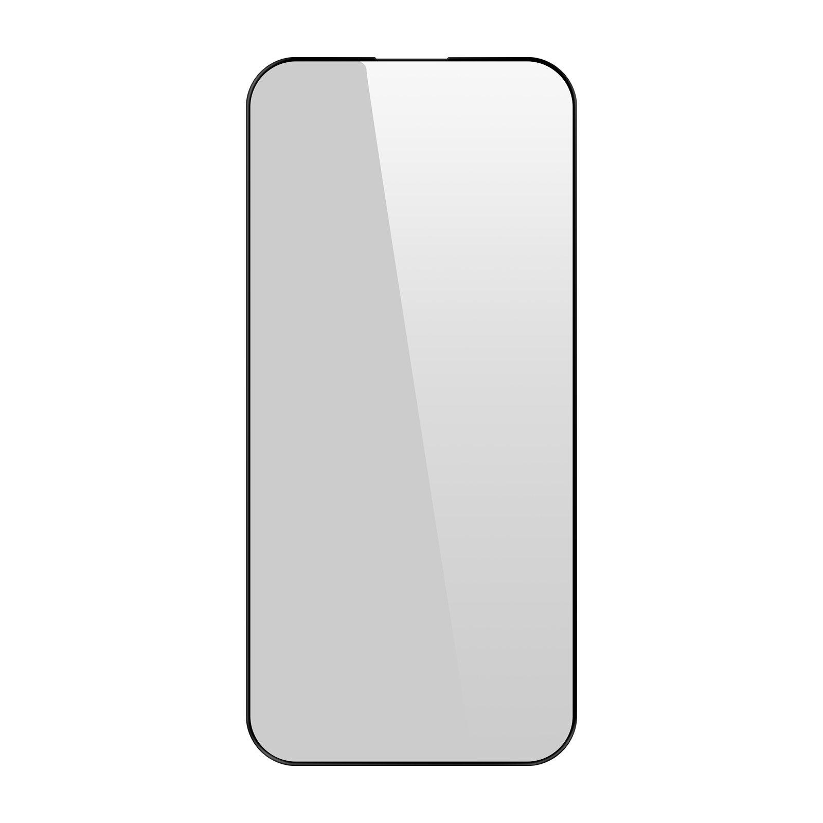 Avizar 9H Glas-Folie iPhone 15 / 15 Pro Schwarz