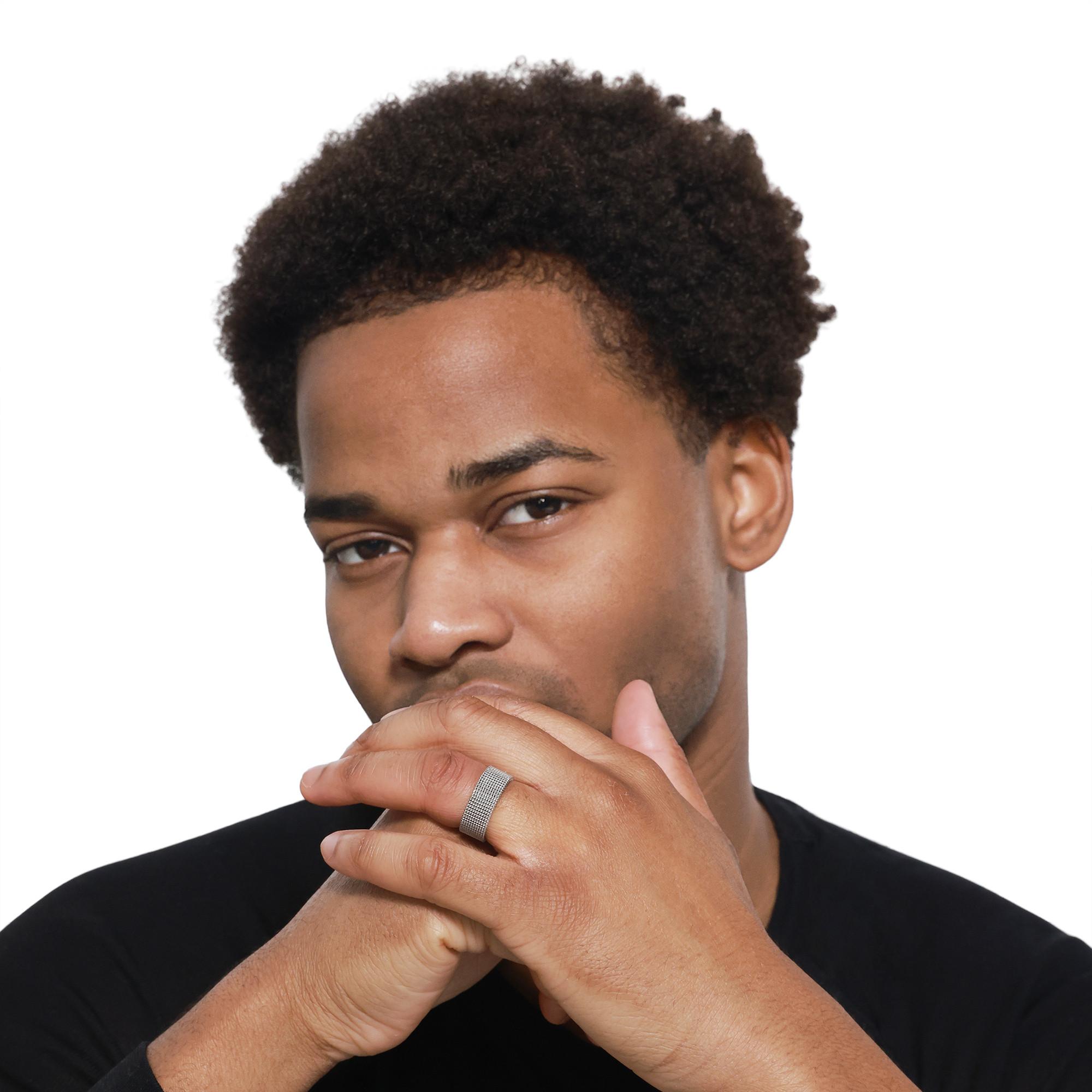 Heideman Alex silberfarben poliert