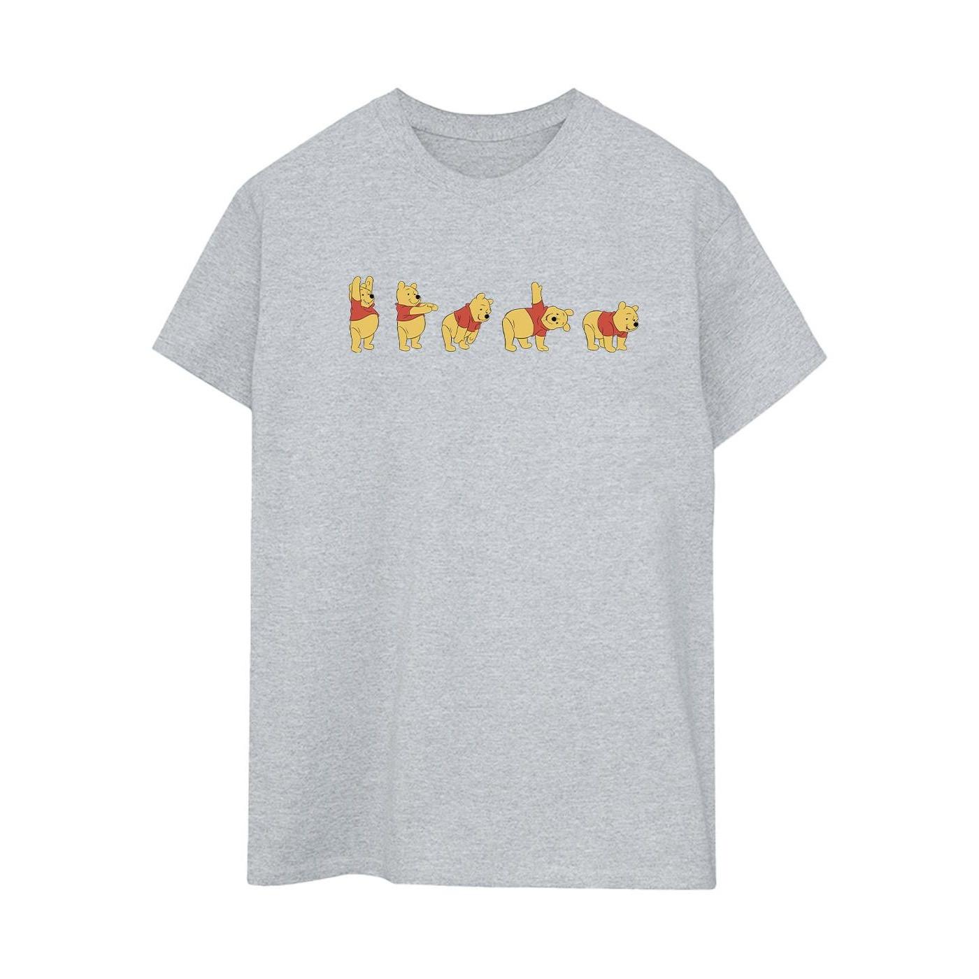 Disney Winnie the Pooh Yoga Pose Print T-Shirt