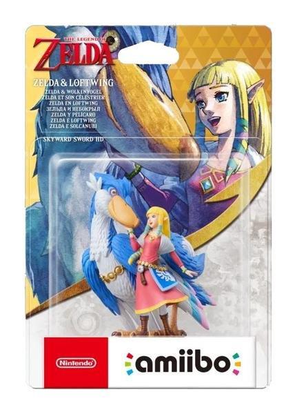 Nintendo Amiibo Figur: Zelda & Wolkenvogel (Zelda Skyward Sword)