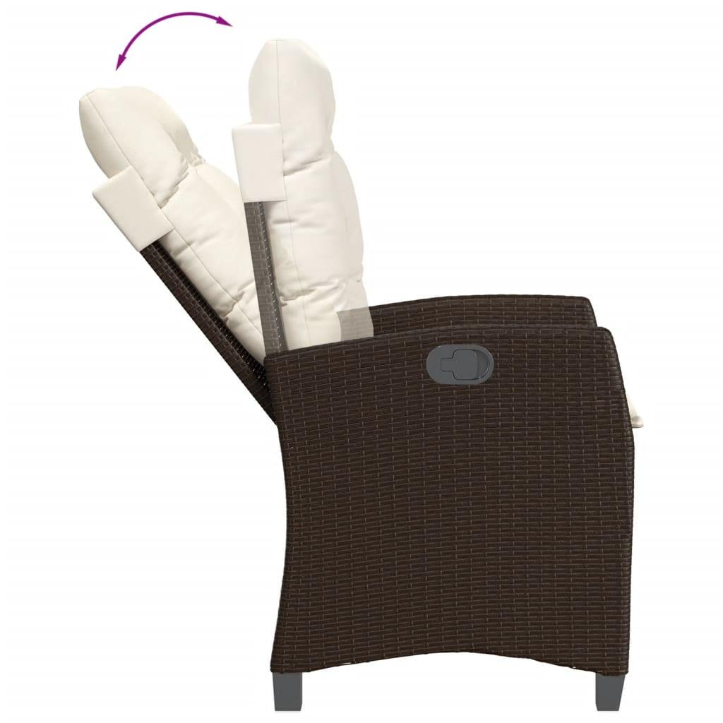 VidaXL Garten essgruppe poly-rattan
