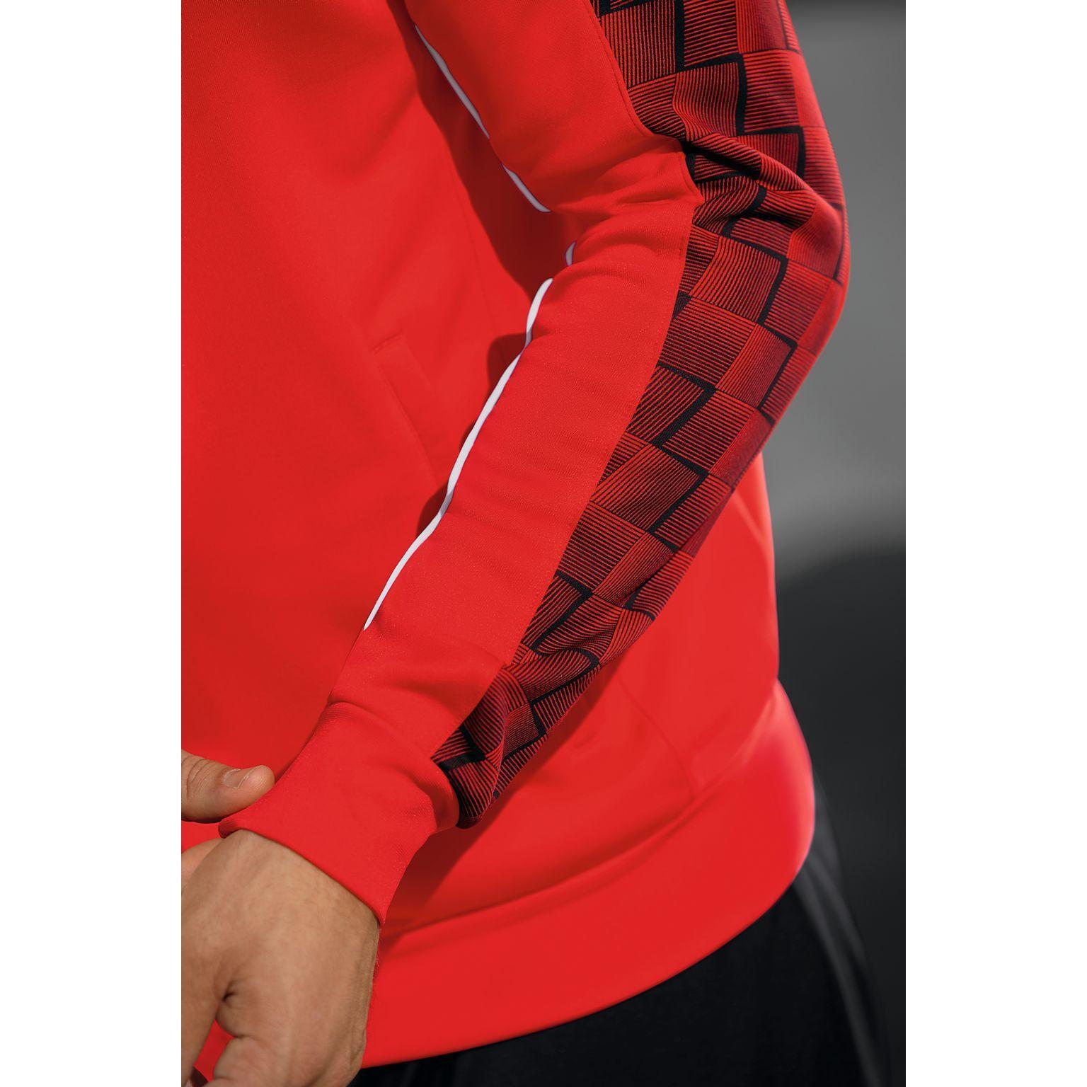 Erima kinder trainingsjacke mit kapuze evo star