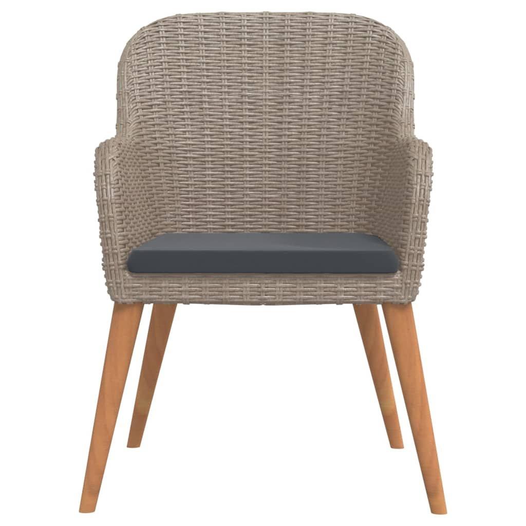 VidaXL Garten essgruppe poly-rattan