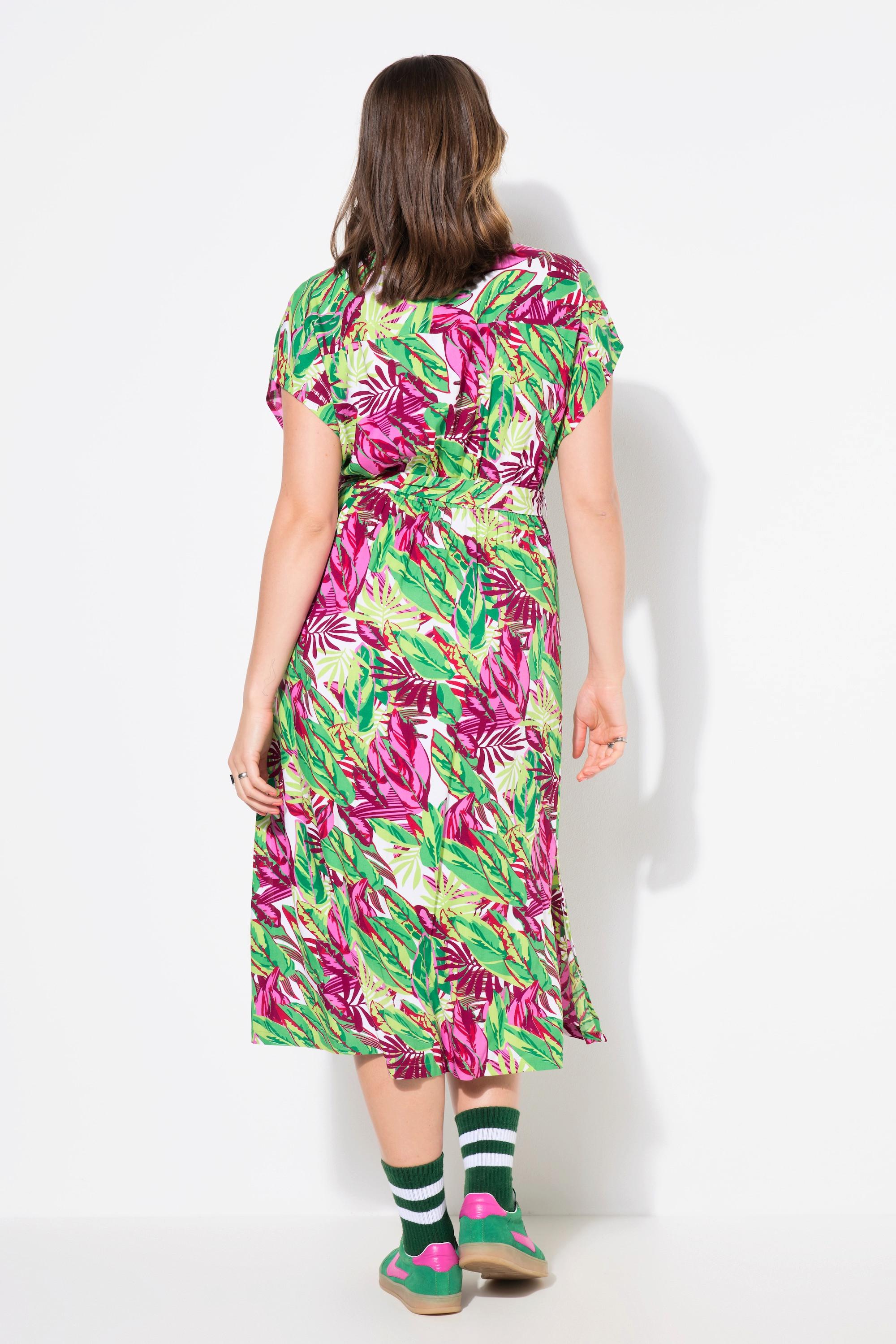 Studio Untold Oversized Maxikleid mit Jungle-Print