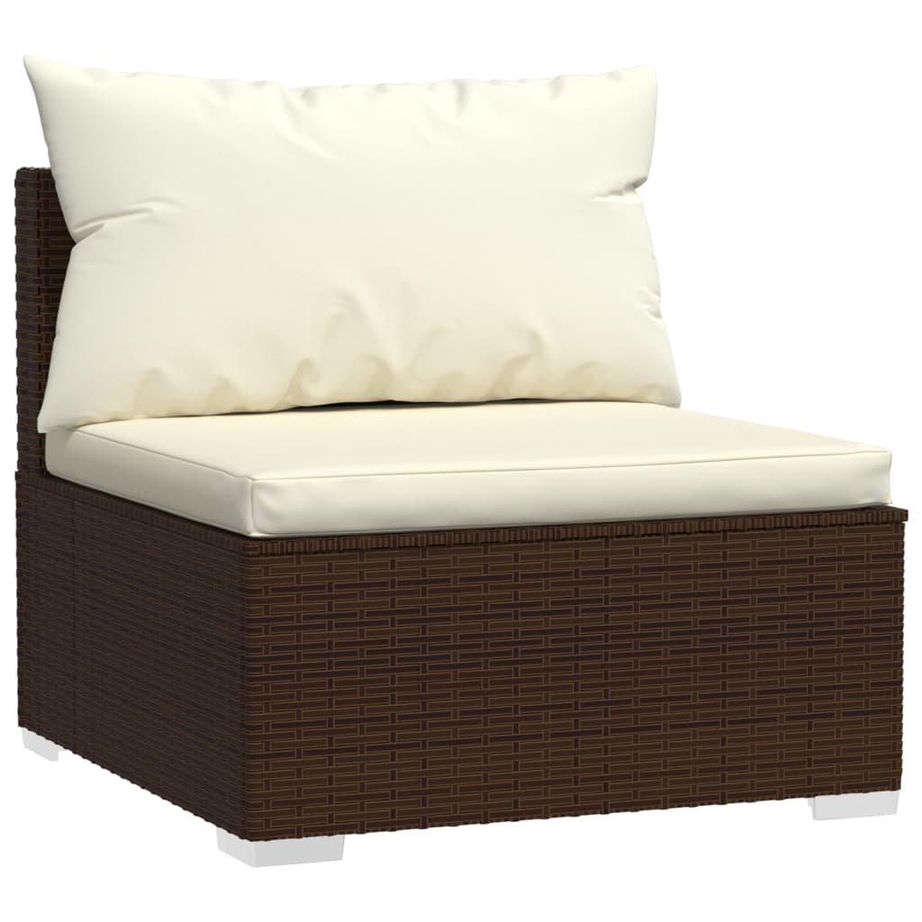 VidaXL Garten-lounge-set poly-rattan