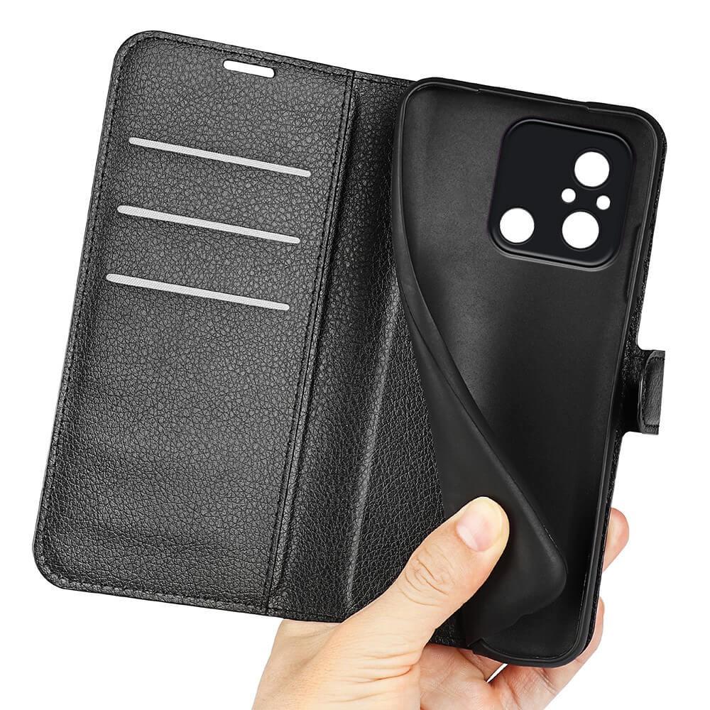 Cover-Discount Xiaomi Redmi 12c - Leder Etui Hülle