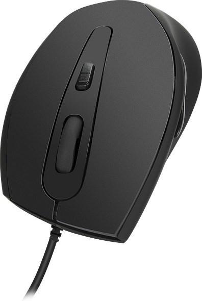 SPEEDLINK SPEEDLINK AXON Silent Desktop Mouse USB SL610009R rubber, antibacterial black