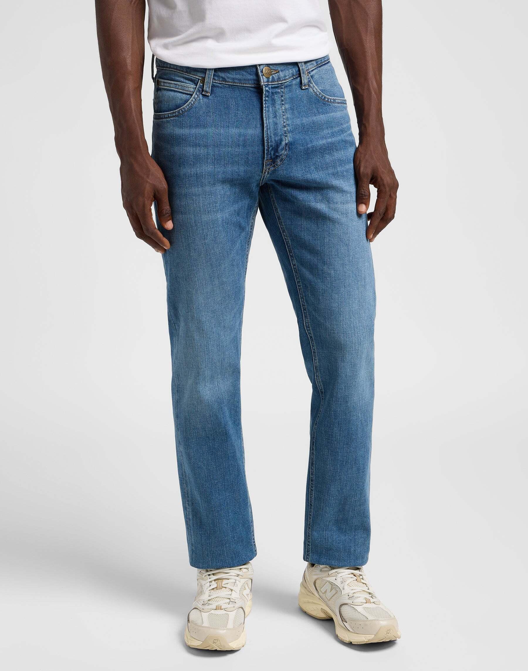 Lee Daren Zip Fly Straight Leg Jeans